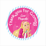 Birthday Party Thank You Gift Tags