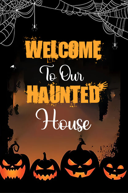 Halloween Party Welcome Board