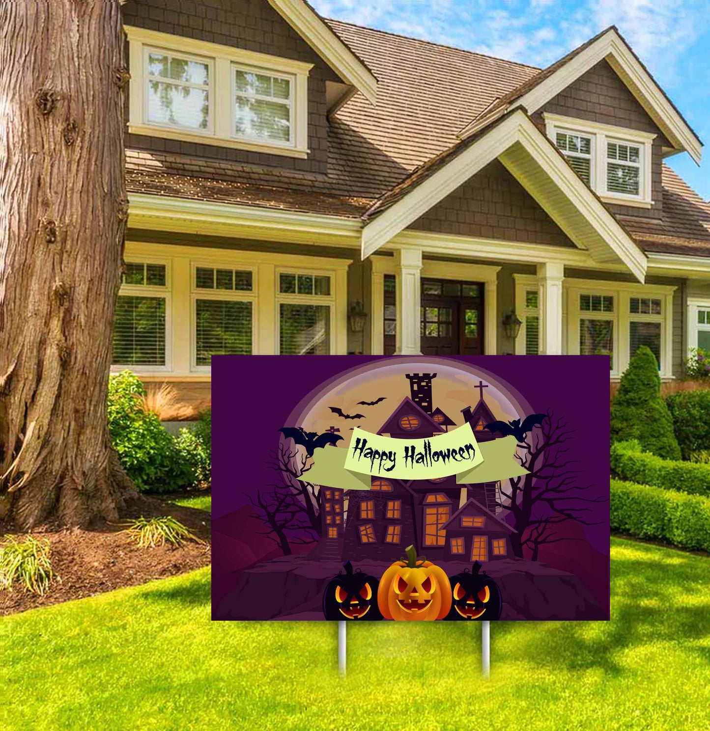 Halloween Party Welcome Board