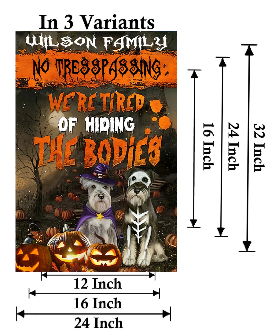 Halloween Party Welcome Board - Personalized