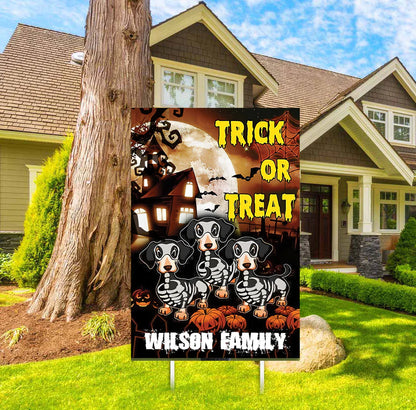 Halloween Party Welcome Board - Personalized