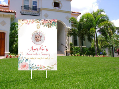Annaprashan Welcome Sign Board