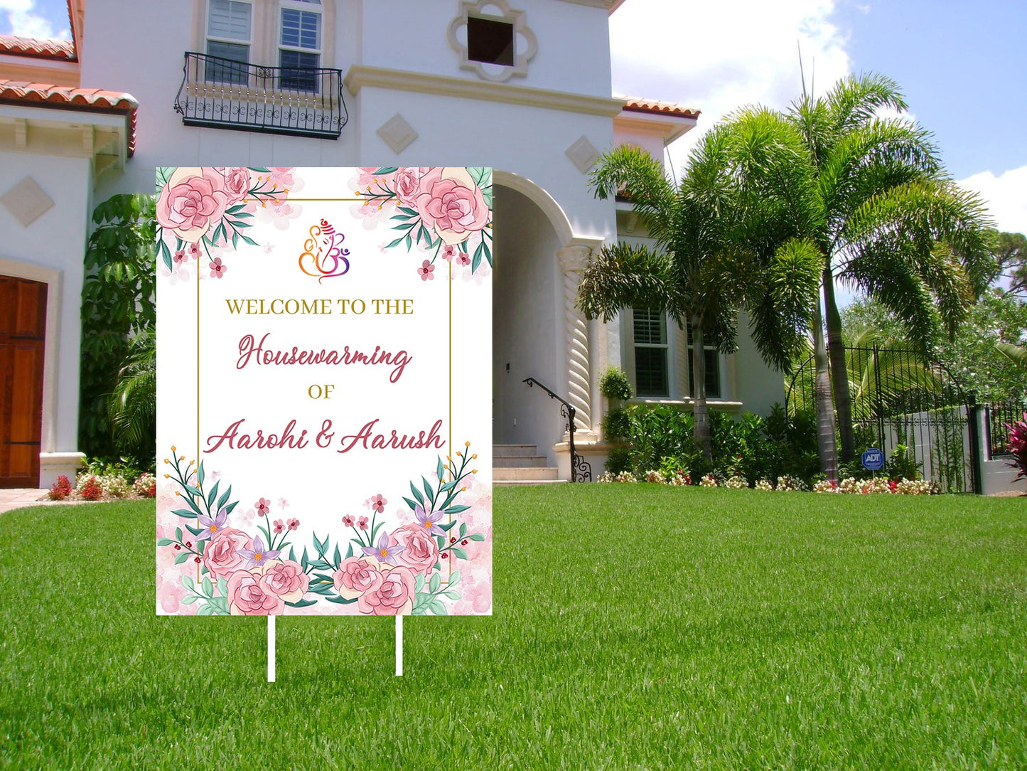 House Warming Welcome Sign Board