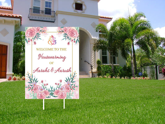 House Warming Welcome Sign Board