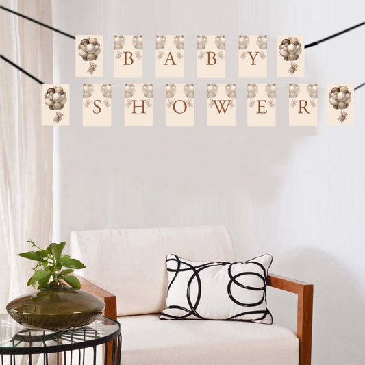 We Can Bearly Wait Baby Shower Party Banner for Decoration