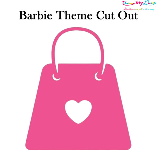 Barbie Theme Birthday Party Cutout