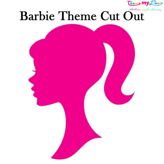 Barbie Theme Birthday Party Cutout