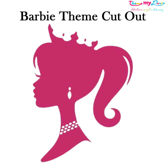 Barbie Theme Birthday Party Cutout