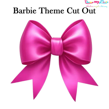 Barbie Theme Birthday Party Cutout