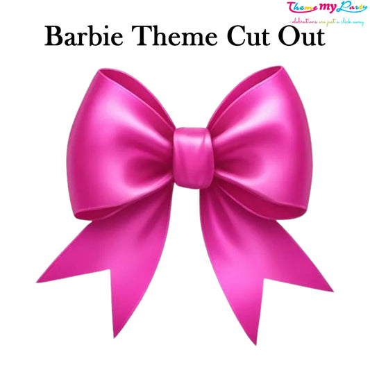 Barbie Theme Birthday Party Cutout