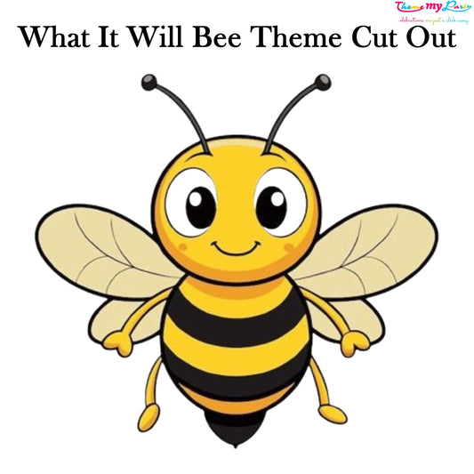 What It Will Bee Baby Shower Party Cutout