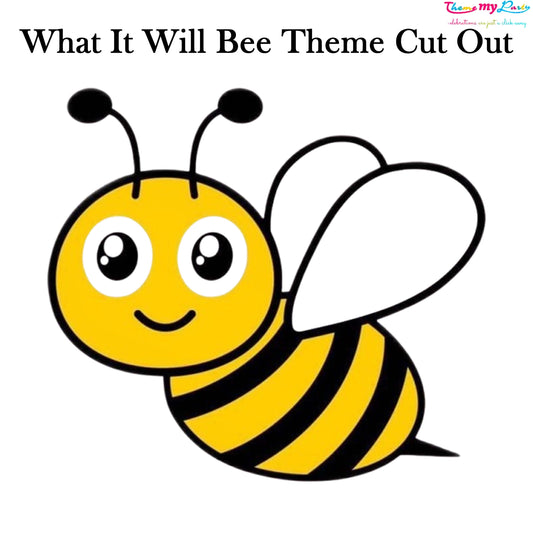 What It Will Bee Baby Shower Party Cutout