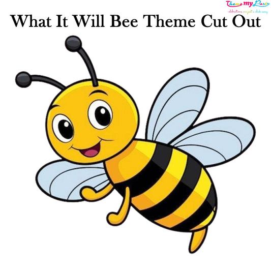 What It Will Bee Baby Shower Party Cutout