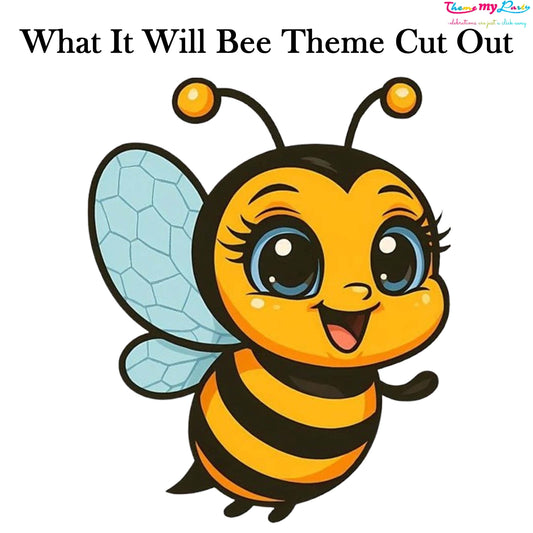 What It Will Bee Baby Shower Party Cutout