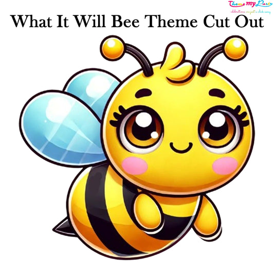 What It Will Bee Baby Shower Party Cutout