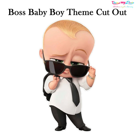 Boss Baby Theme Birthday Party Cutout