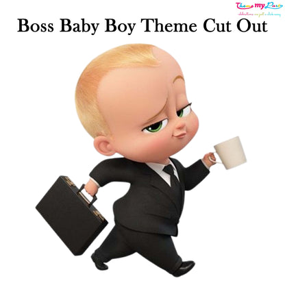 Boss Baby Theme Birthday Party Cutout