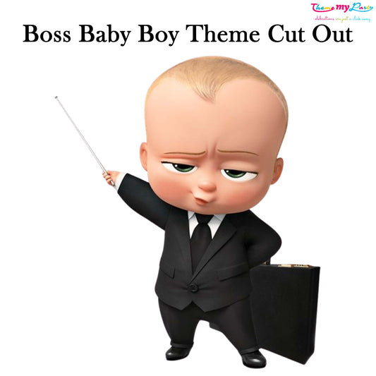Boss Baby Theme Birthday Party Cutout