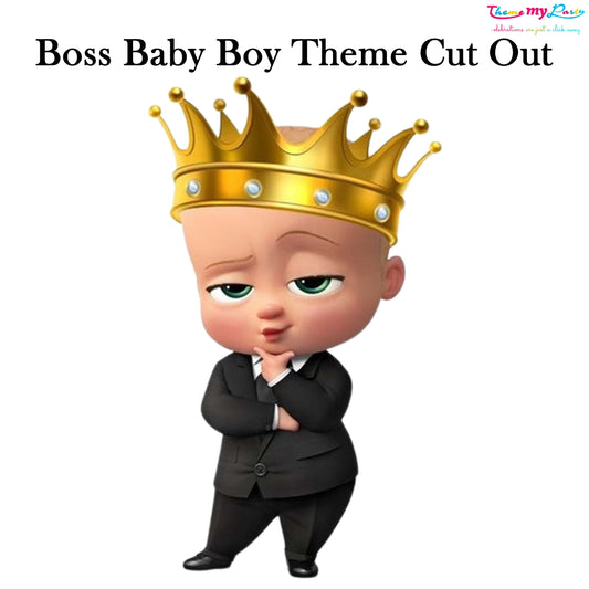 Boss Baby Theme Birthday Party Cutout