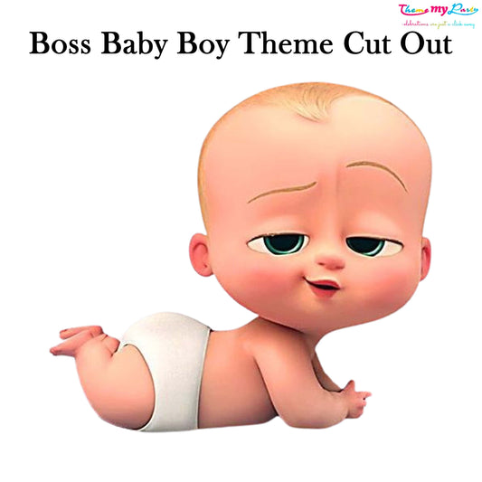 Boss Baby Theme Birthday Party Cutout