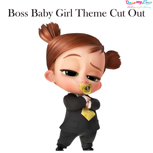 Boss Baby Theme Birthday Party Cutout