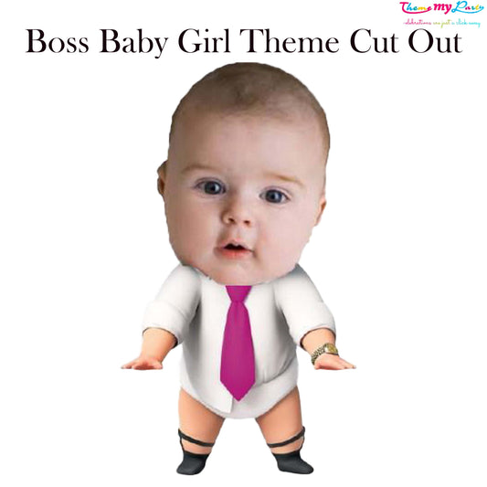 Boss Baby Theme Birthday Party Cutout
