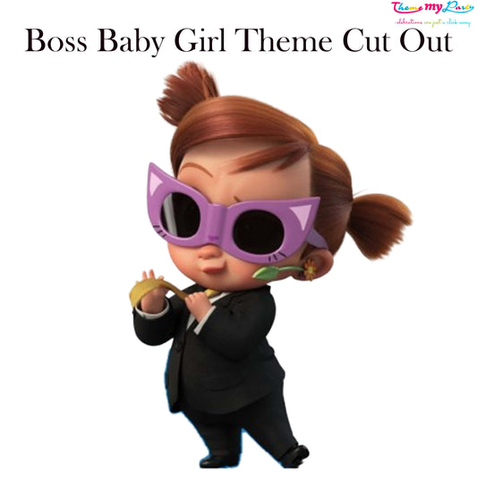 Boss Baby Theme Birthday Party Cutout