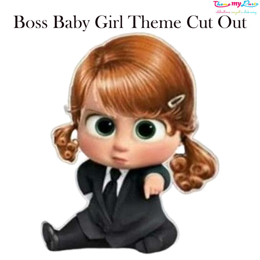 Boss Baby Theme Birthday Party Cutout