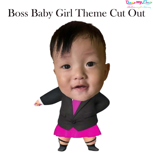 Boss Baby Theme Birthday Party Cutout