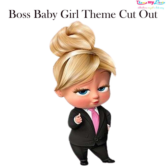 Boss Baby Theme Birthday Party Cutout
