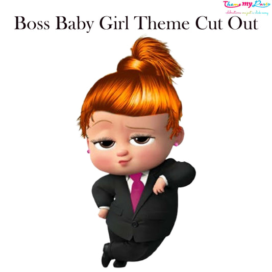 Boss Baby Theme Birthday Party Cutout