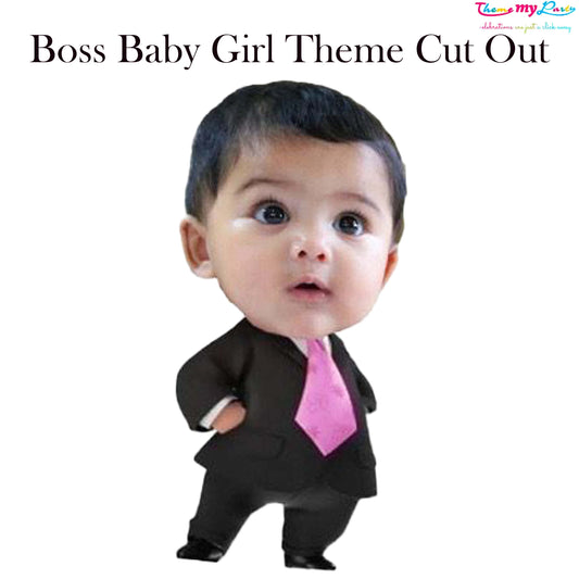 Boss Baby Theme Birthday Party Cutout