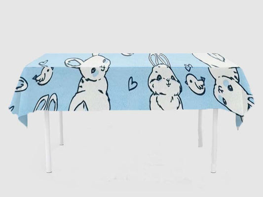 Some Bunny is one Theme Birthday Cake Table Cover