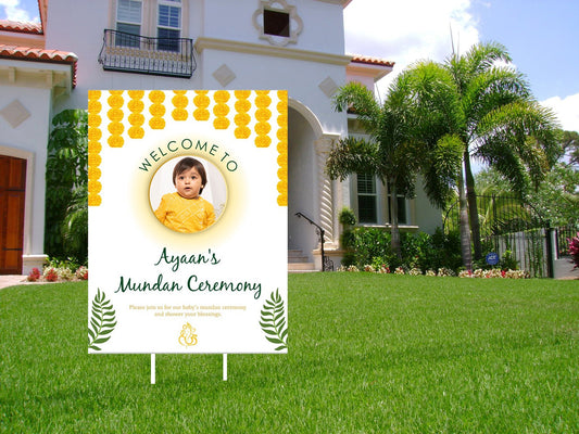 Mundan Welcome Sign Board