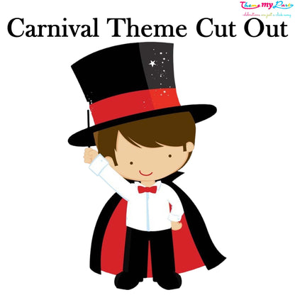 Carnival Theme Birthday Party Cutout
