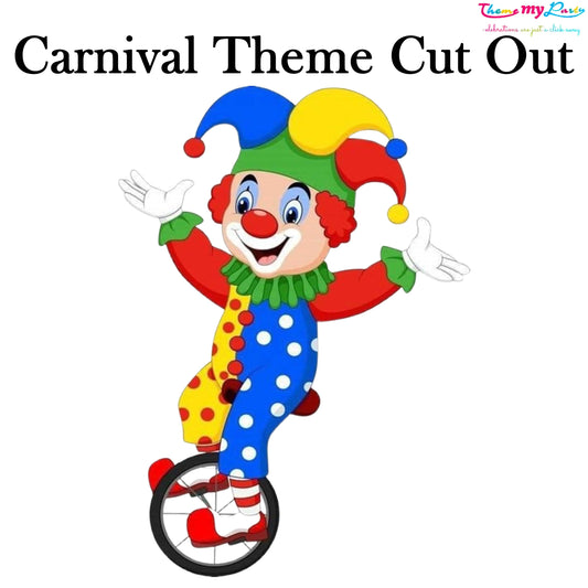 Carnival Theme Birthday Party Cutout