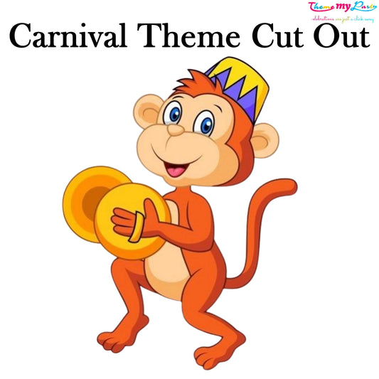 Carnival Theme Birthday Party Cutout