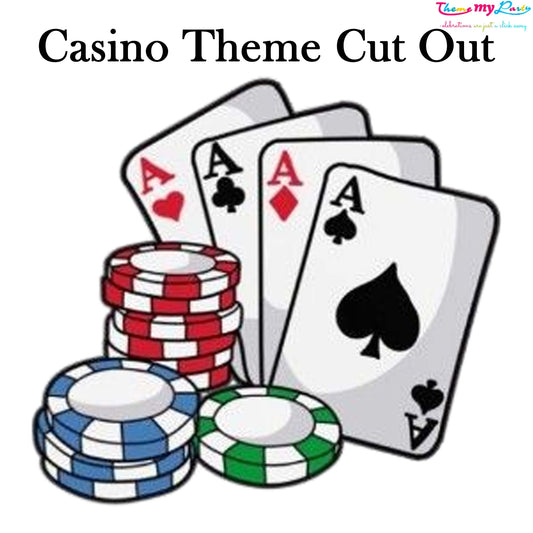 Casino Party Cutout