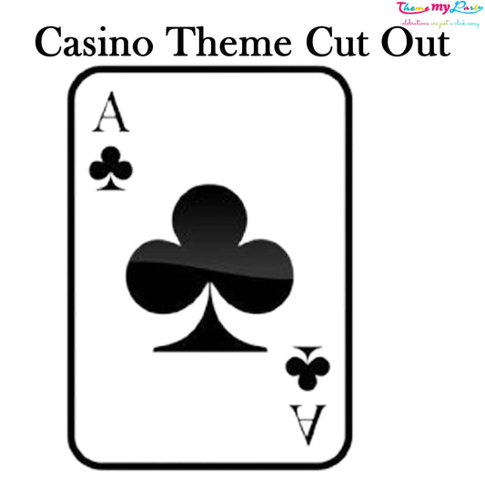 Casino Party Cutout