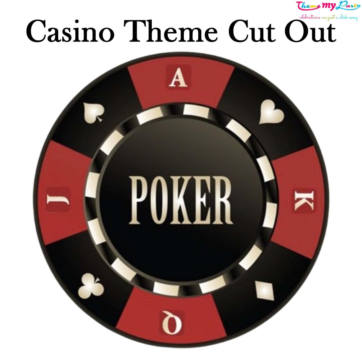 Casino Party Cutout