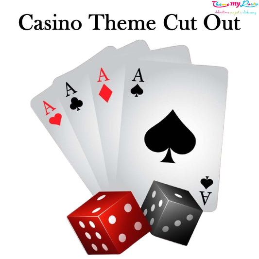 Casino Party Cutout