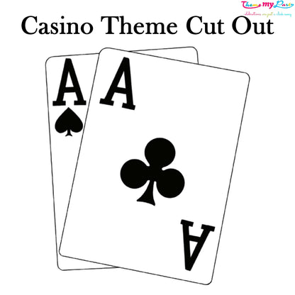 Casino Party Cutout