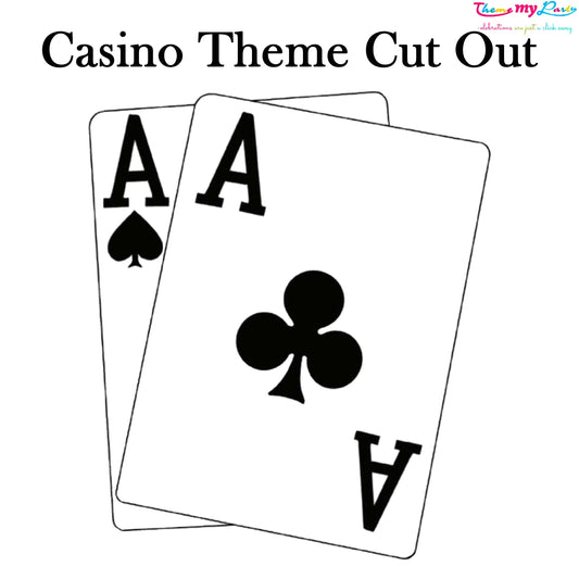 Casino Party Cutout