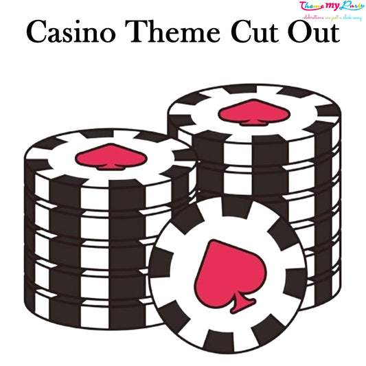 Casino Party Cutout