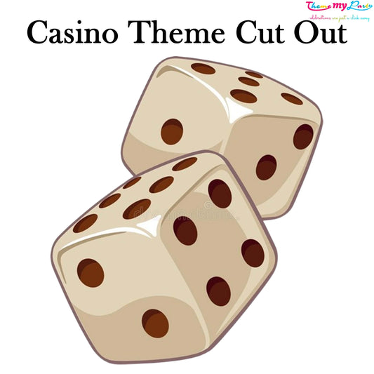 Casino Party Cutout