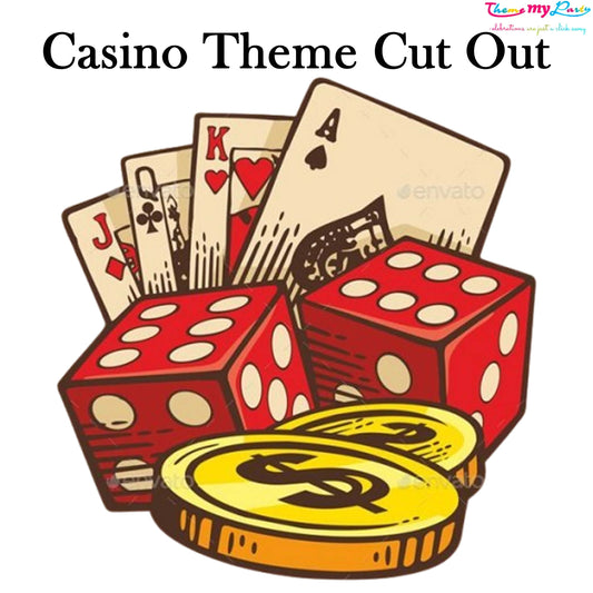 Casino Party Cutout