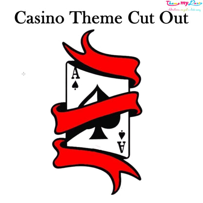 Casino Party Cutout