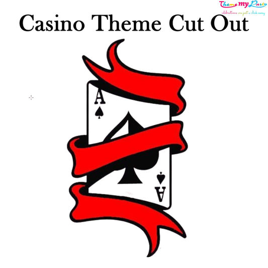 Casino Party Cutout