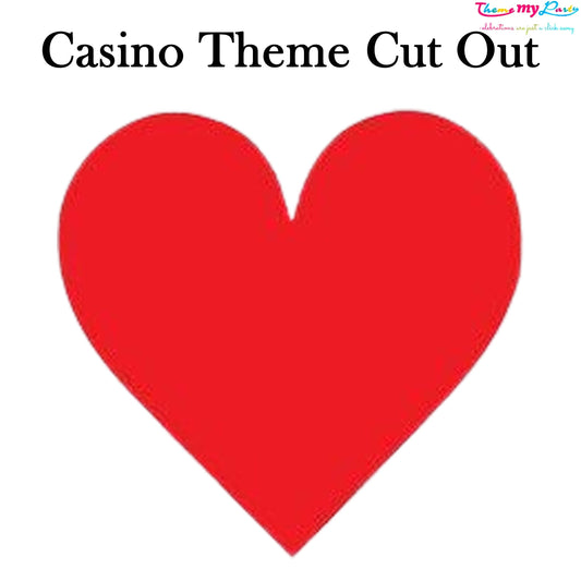 Casino Party Cutout