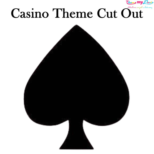 Casino Party Cutout